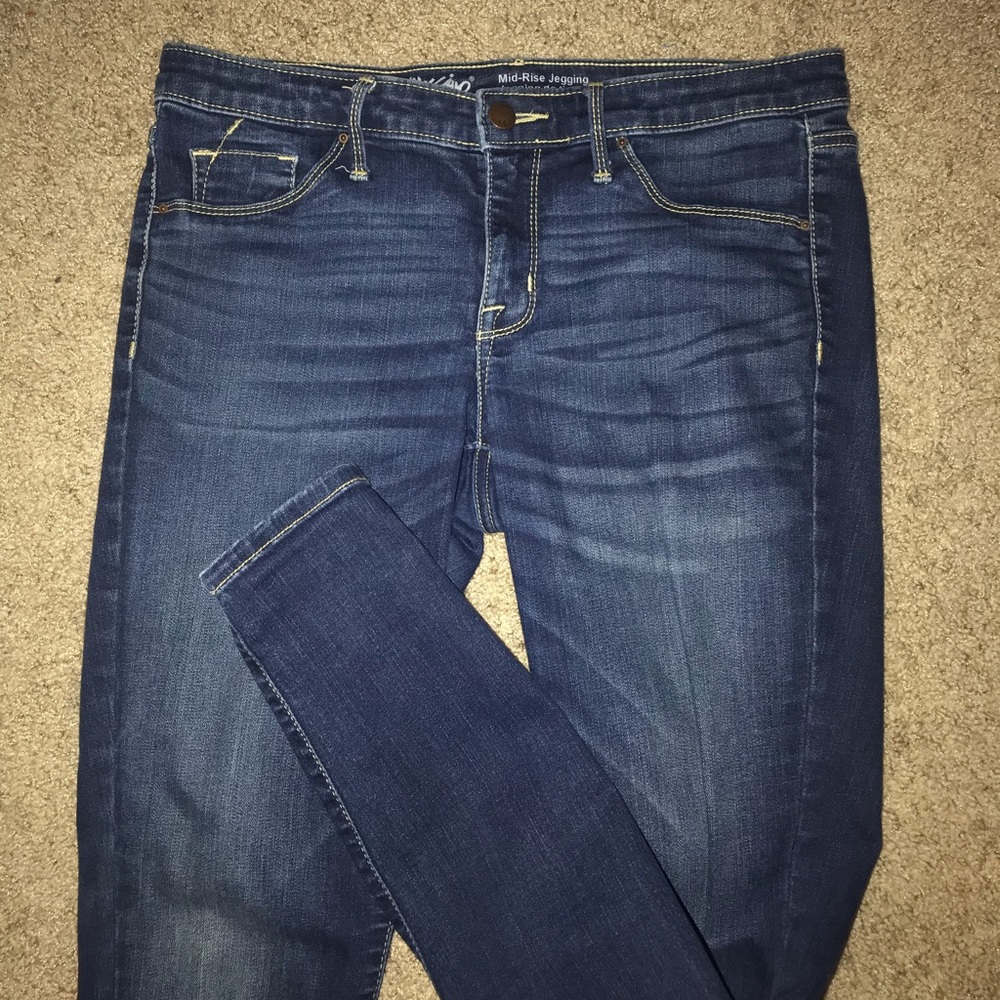Target Mossimo skinny jeans!